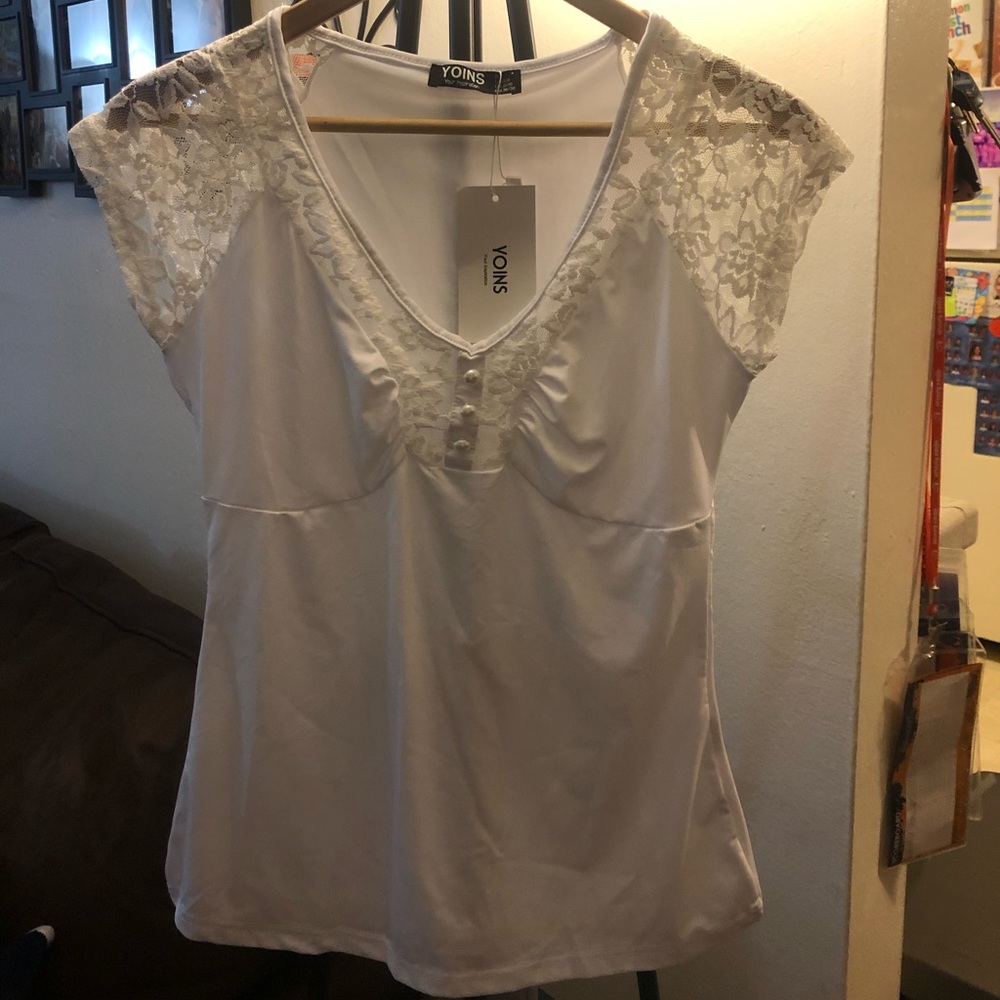 Women’s white blouse